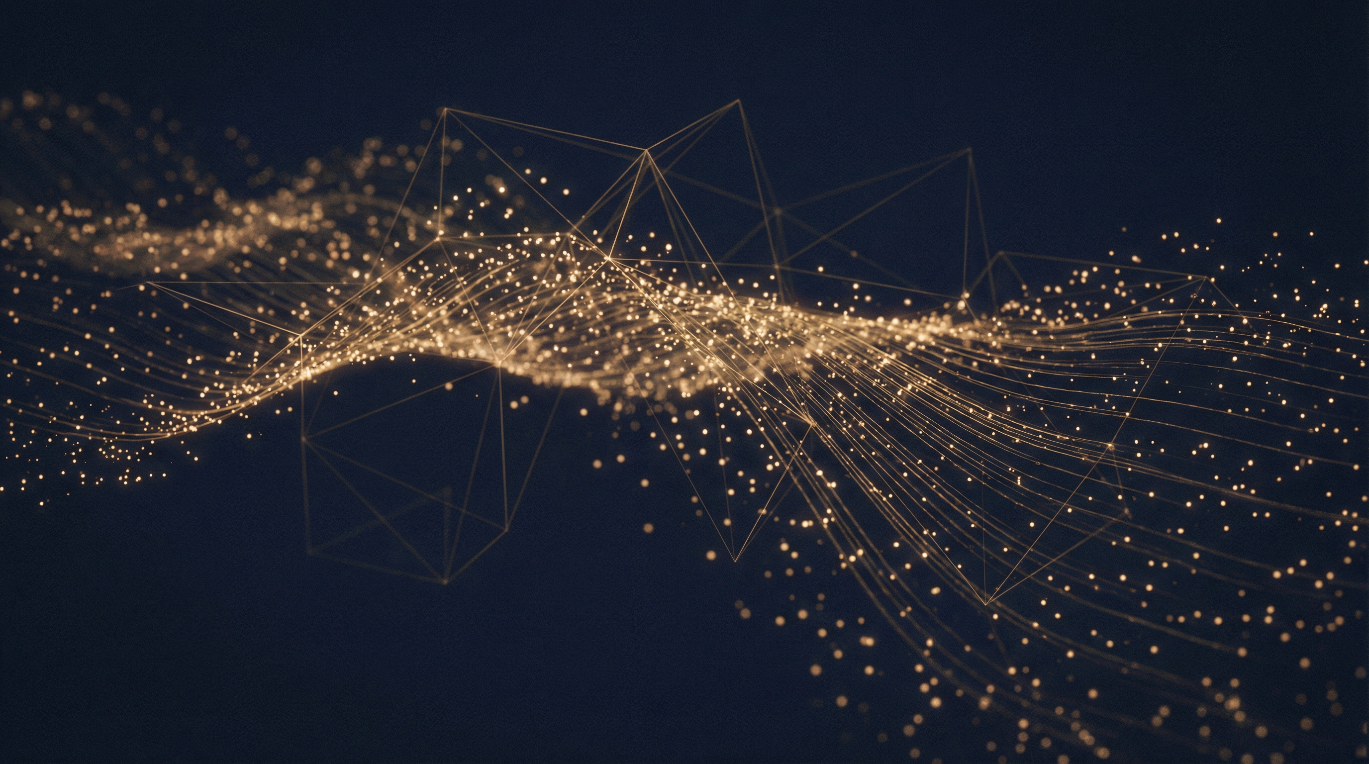 分身を象徴する光の粒子